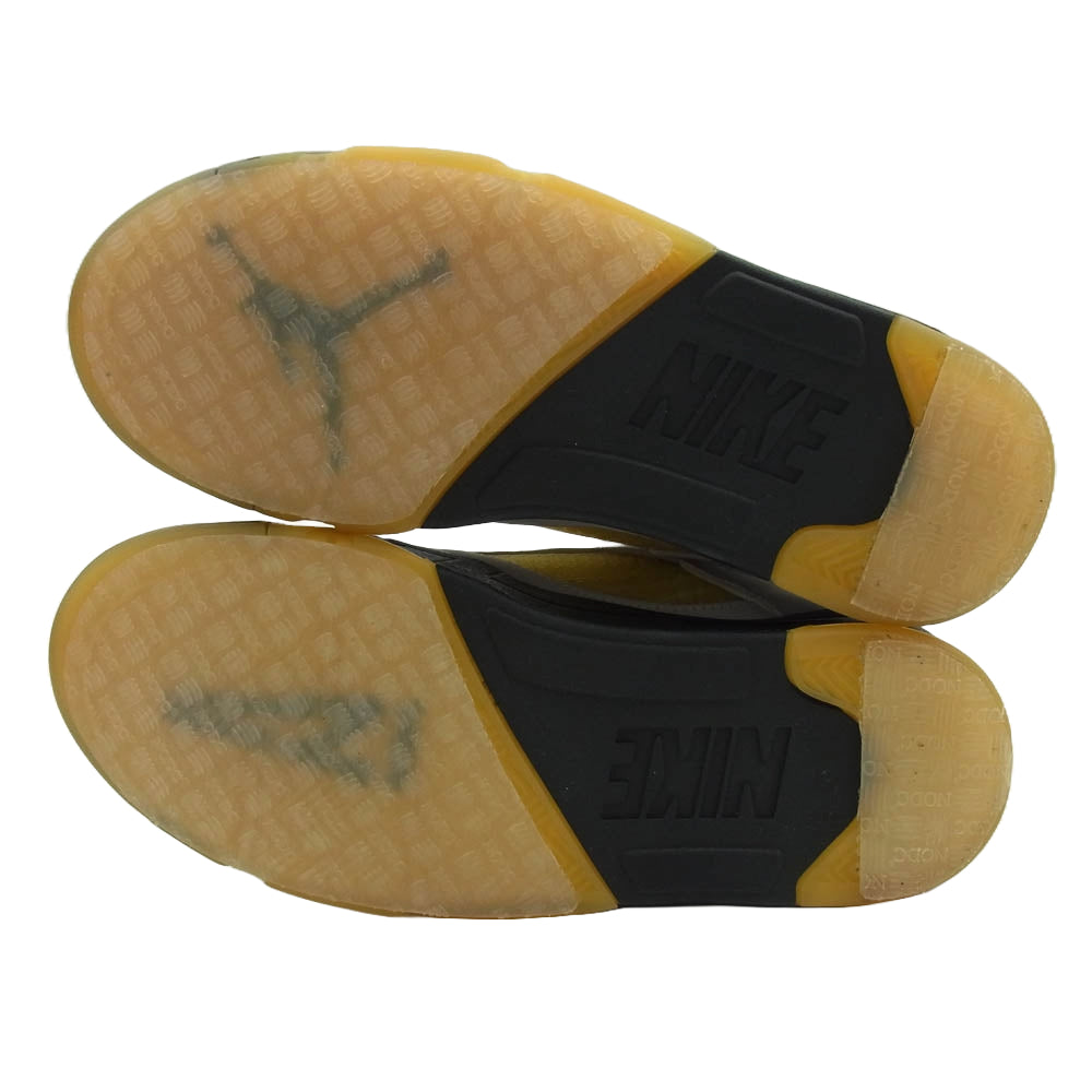 NIKE AIR JORDAN ナイキ ジョーダン FZ5758-004 × A Ma Maniere Women's Air Jordan 5 Retro SP AJ5 アママニエール ウィメンズ エアジョーダン レトロ スニーカー ブラック系 ブルー系 ホワイト系 28cm【中古】