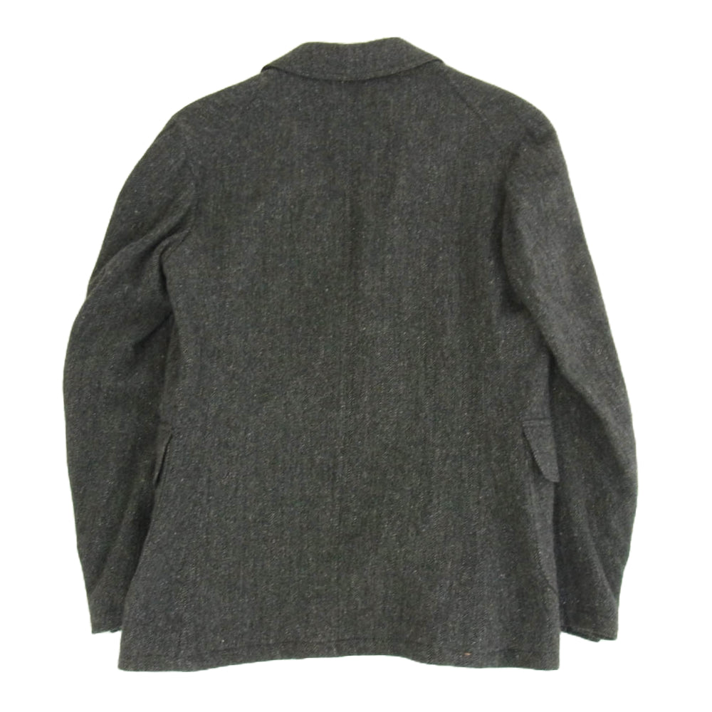 BEN DAVIS ベンデイビス ウール ツイード スーツ セットアップ チャコール系 M M/30【中古】
