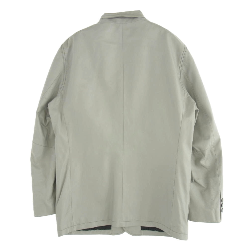 フィダート 401211 羊革 ラムレザー レザージャケット グレー系 L【中古】