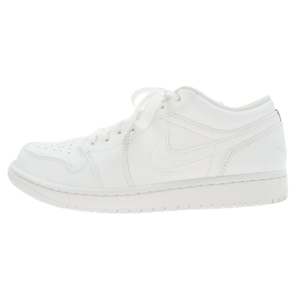 NIKE ナイキ 553558-136 Air Jordan 1 Low Triple White エアジョーダンワン トリプルホワイト ローカット スニーカー ホワイト系 27cm【中古】