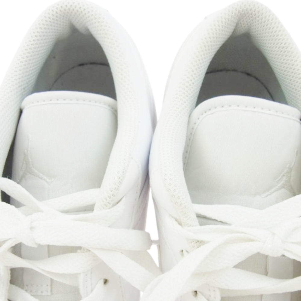 NIKE ナイキ 553558-136 Air Jordan 1 Low Triple White エアジョーダンワン トリプルホワイト ローカット スニーカー ホワイト系 27cm【中古】