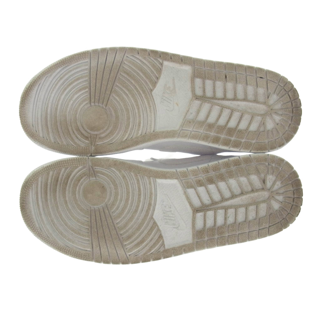 NIKE ナイキ 553558-136 Air Jordan 1 Low Triple White エアジョーダンワン トリプルホワイト ローカット スニーカー ホワイト系 27cm【中古】