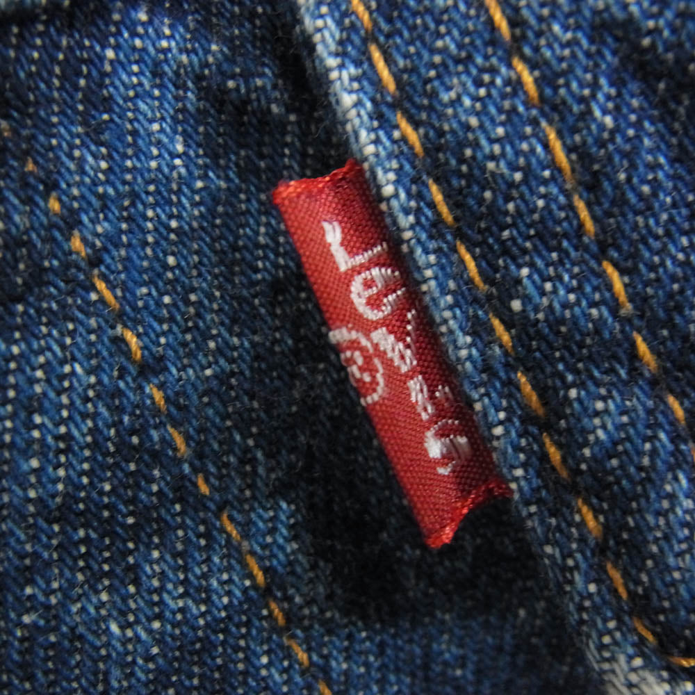 Levi's リーバイス 70505 0217 90s ボタン裏H07 バック刺繍カスタム デニム ジャケット インディゴブルー系 40【中古】