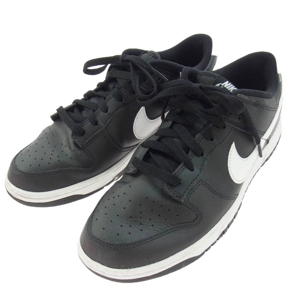 NIKE ナイキ DV0831-002 Dunk Low Retro ダンクロー レトロ レザー ローカット スニーカー ブラック系 27cm【中古】
