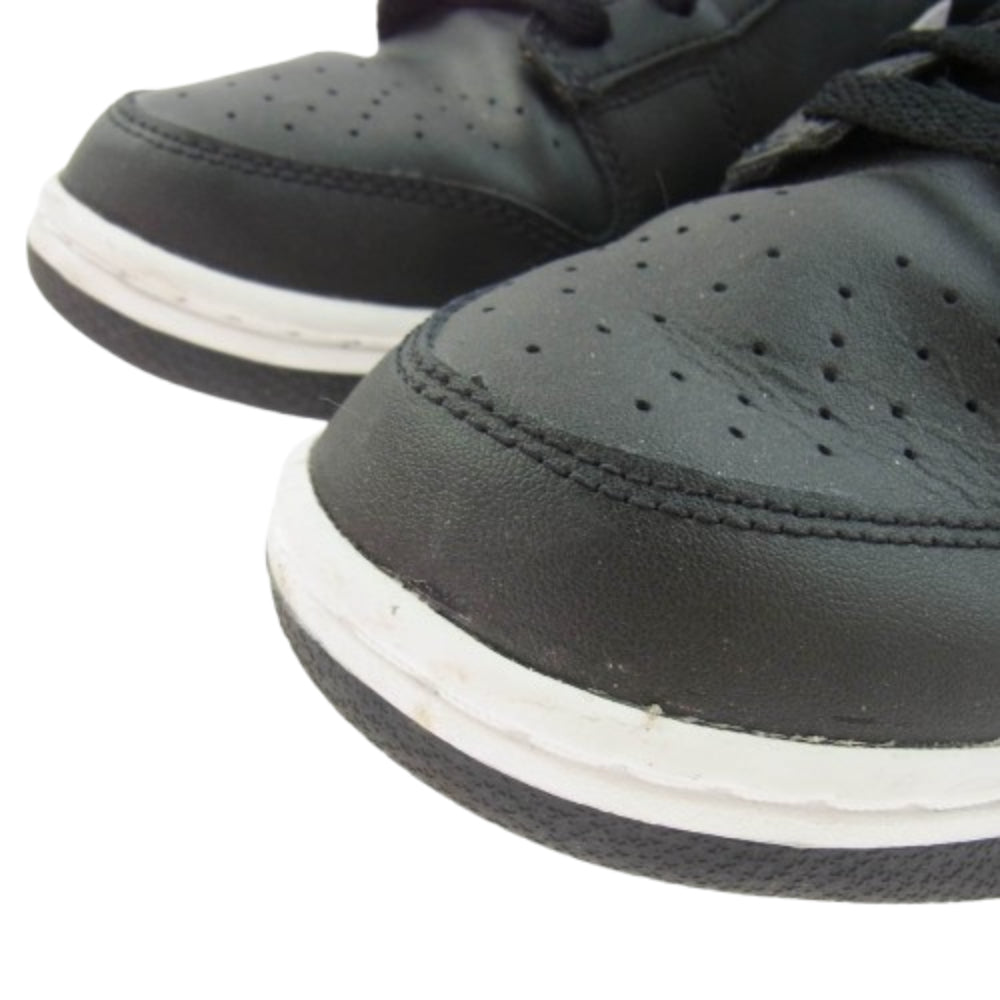 NIKE ナイキ DV0831-002 Dunk Low Retro ダンクロー レトロ レザー ローカット スニーカー ブラック系 27cm【中古】