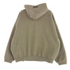 FEAR OF GOD フィアオブゴッド ESSENTIALS エッセンシャルズ 8312-343-2207 ロゴ フリース フーディー パーカー ブラウン系 L【中古】