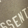 FEAR OF GOD フィアオブゴッド ESSENTIALS エッセンシャルズ 8312-343-2207 ロゴ フリース フーディー パーカー ブラウン系 L【中古】