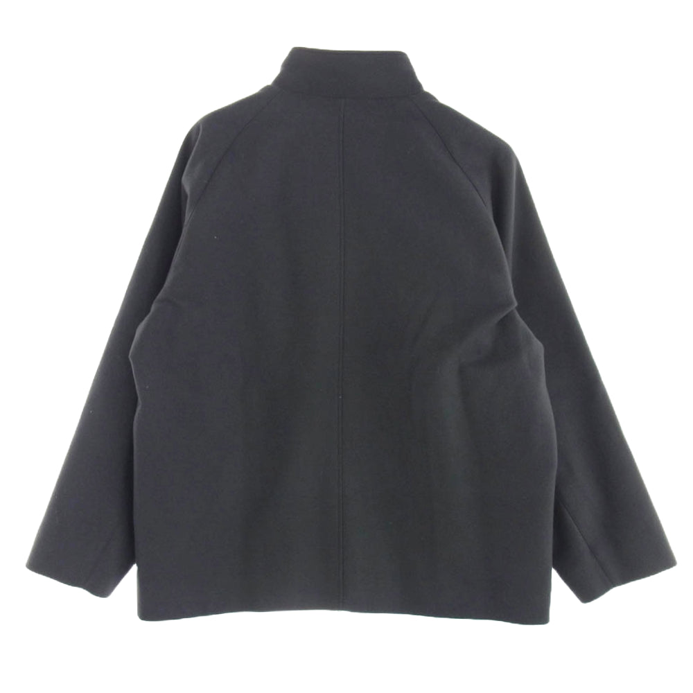 ATON エイトン 7074635 SUPER 160S DOUBLE SAXONY HARRINGTON JACKET ハリントン ジャケット ダークグレー系 04【中古】