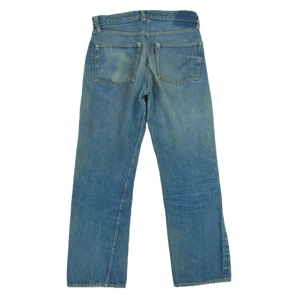 Levi's リーバイス 50s 501XX ボタン裏刻印12 隠しリベット刻印14  オフセット デニム パンツ ジーンズ インディゴブルー系 サイズ表記なし【中古】
