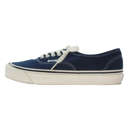 VANS バンズ authentic 44 dx オーセンティック アナハイム スニーカー ネイビー系 27.5cm【中古】