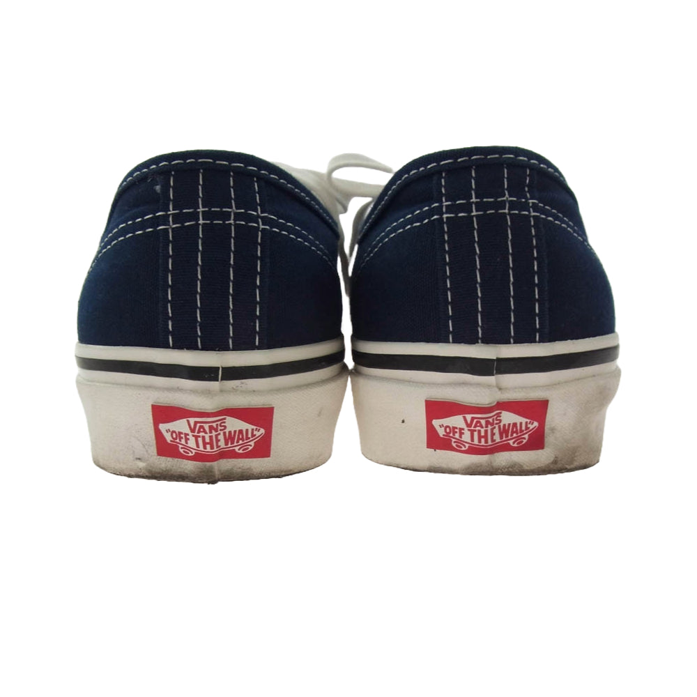 VANS バンズ authentic 44 dx オーセンティック アナハイム スニーカー ネイビー系 27.5cm【中古】