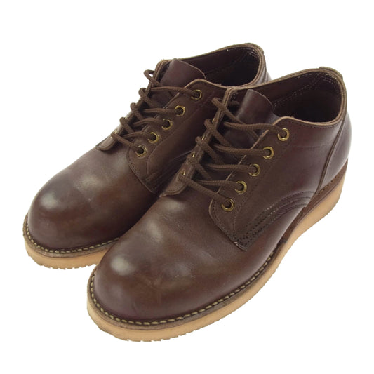 ハソーン Oxford オックスフォード シューズ ブーツ ブラウン系 US8.5E【中古】