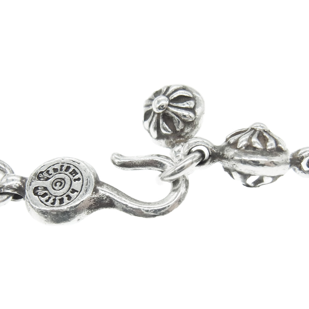 CHROME HEARTS クロムハーツ（原本無） NO1 BALL #1 クロスボール ブレスレット シルバー系【中古】