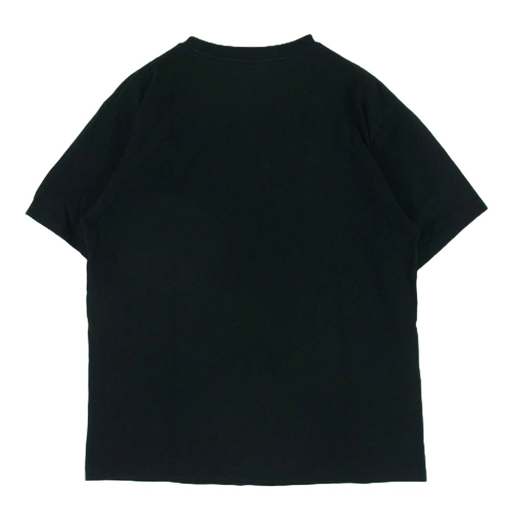 A BATHING APE アベイシングエイプ 001TEK801033M logo print T-shirt 大猿 グラデーション ロゴ 半袖 Tシャツ ブラック系 M【中古】
