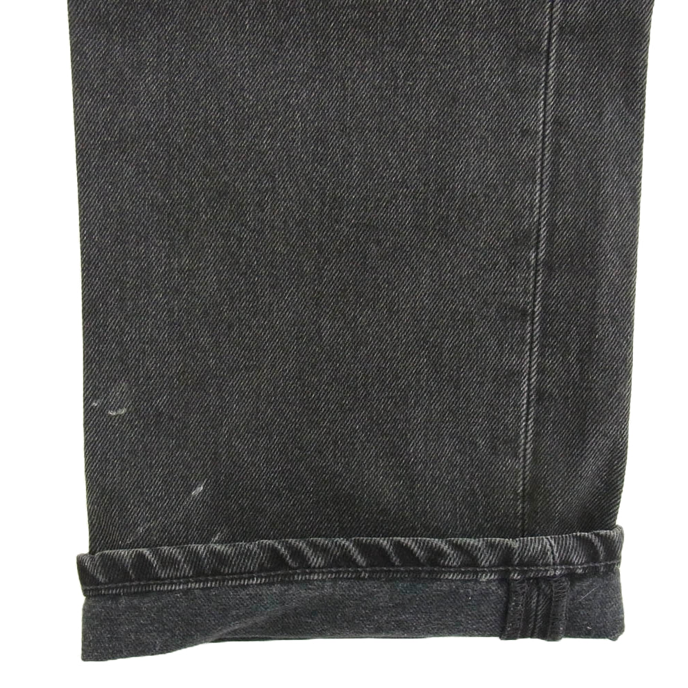 Supreme シュプリーム Stone Washed Slim ストーン ウォッシュ スリム デニムパンツ ブラック系 34【中古】