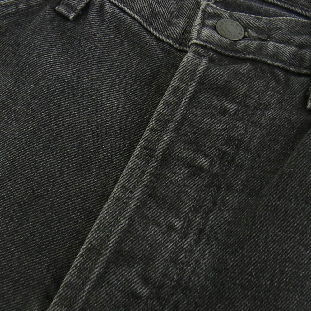 Supreme シュプリーム Stone Washed Slim ストーン ウォッシュ スリム デニムパンツ ブラック系 34【中古】