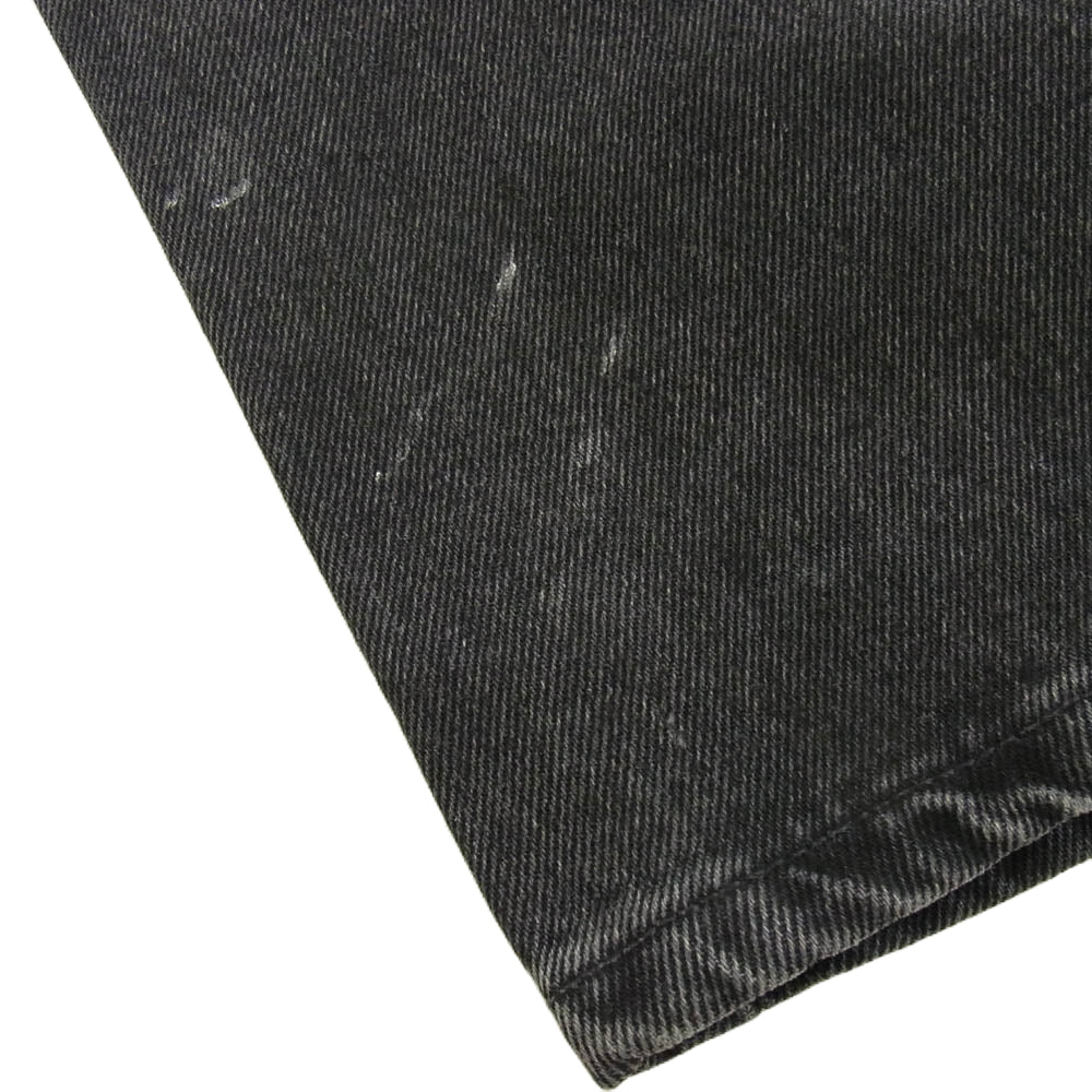 Supreme シュプリーム Stone Washed Slim ストーン ウォッシュ スリム デニムパンツ ブラック系 34【中古】