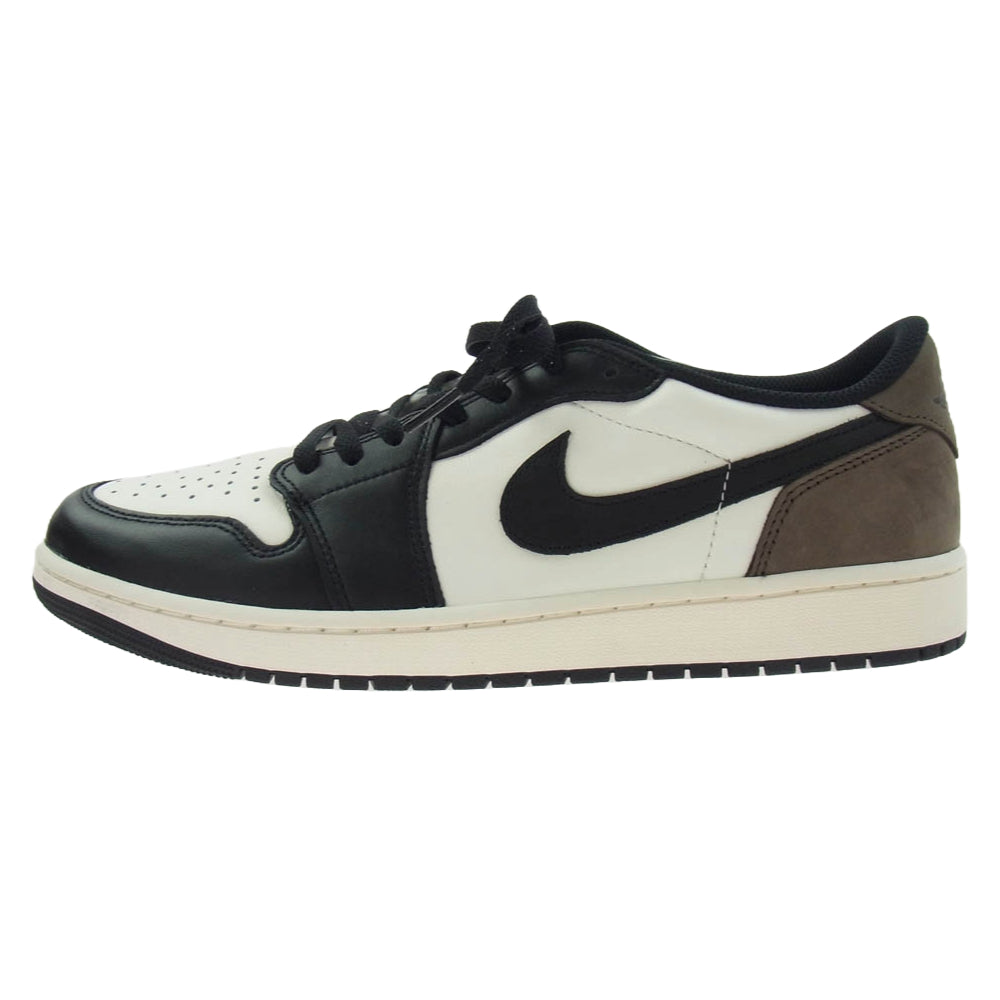 NIKE ナイキ CZ0790-102 Air Jordan 1 Retro Low OG エアジョーダン1 レトロ ロー ローカットスニーカー ダークブラウン系 ホワイト系 30cm【極上美品】【中古】