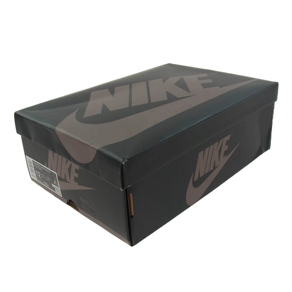 NIKE ナイキ CZ0790-102 Air Jordan 1 Retro Low OG エアジョーダン1 レトロ ロー ローカットスニーカー ダークブラウン系 ホワイト系 30cm【極上美品】【中古】