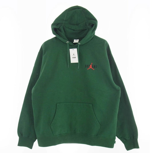 Supreme シュプリーム 24AW Jordan Hooded Sweatshirt ジョーダン フーデッド スウェット パーカー グリーン系 L【極上美品】【中古】