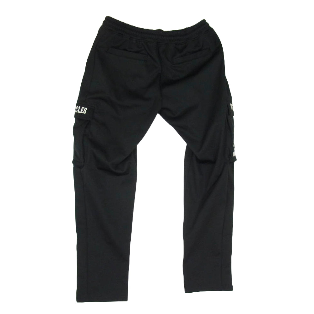 VANSON バンソン ボンディング ストレッチ パンツ ブラック系 XL【中古】