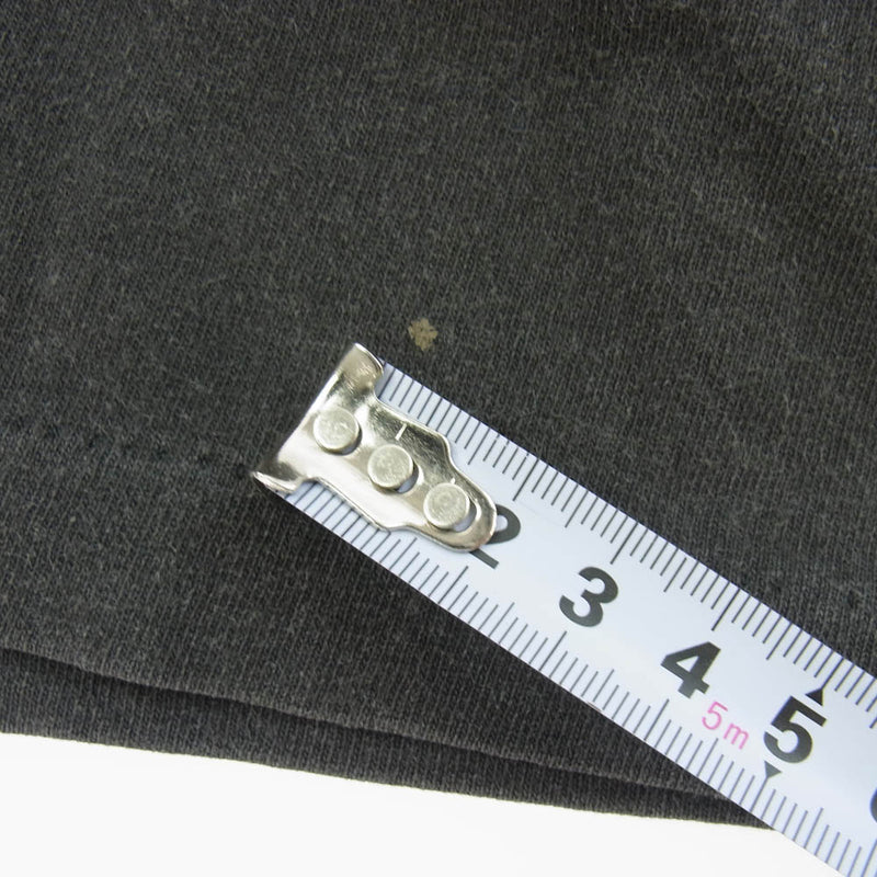 【美品】Stussy ストゥーシー　グレー 半袖 Tシャツ バックプリント 美品】Stussy ストゥーシー グレー 半袖 Tシャツ バックプリント