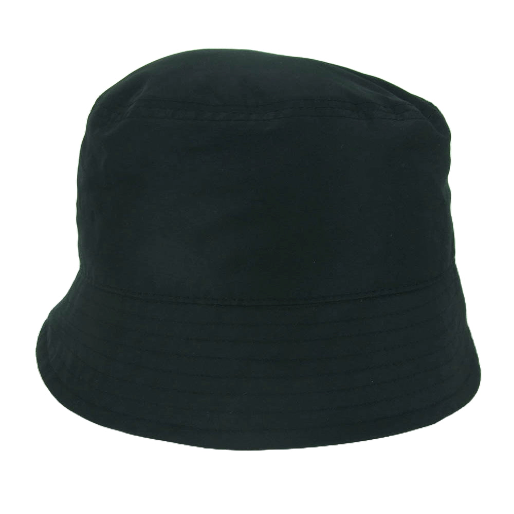 1piu1uguale3 ウノピュウノウグァーレトレ MRG519 POE389 113 BUCKET HAT バケットハット ブラック系 99 F【中古】