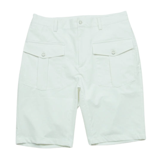 1piu1uguale3 ウノピュウノウグァーレトレ GRP133 POE456 GOLF ゴルフ FRONT POCKET SHORT PANTS フロントポケット ショートパンツ ハーフパンツ ホワイト系 M 4【中古】