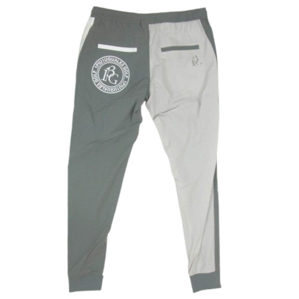 1piu1uguale3 ウノピュウノウグァーレトレ GRP094 POE395 GOLF ゴルフ CRAZY RIB PANTS クレイジー リブ パンツ グレー系 VI【中古】