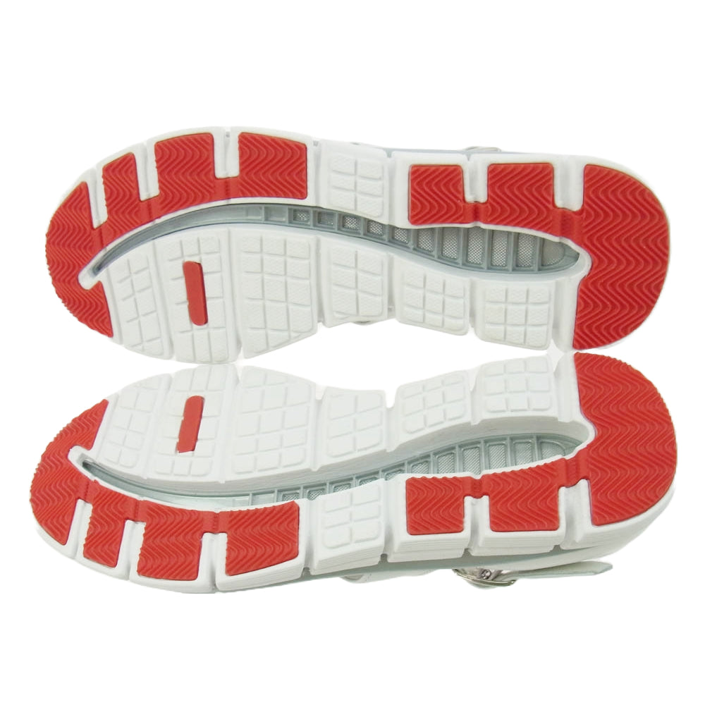 1piu1uguale3 ウノピュウノウグァーレトレ 113 GURKA SHOES グルカ サンダル レザー シューズ スニーカー ホワイト系 9【美品】【中古】