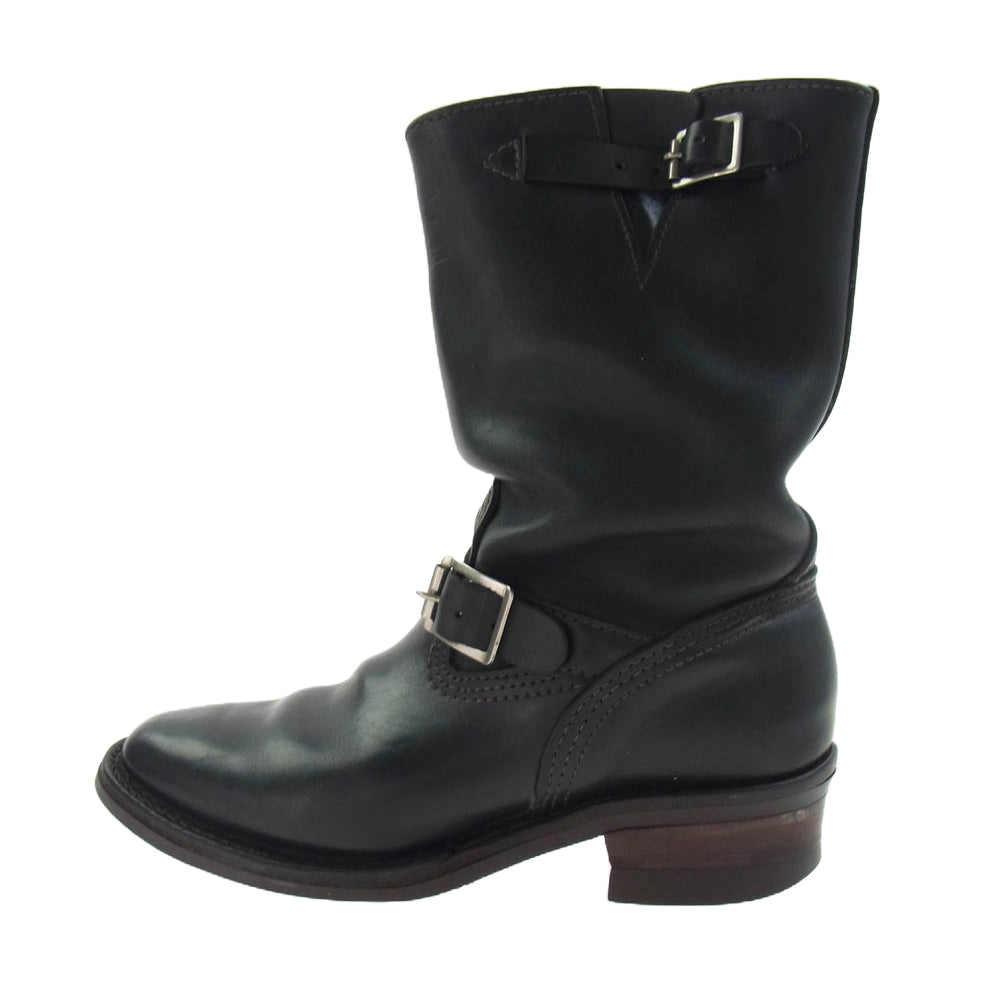 WESCO ウエスコ 7710 日本限定 ジャパンエディション BOSS ナローボス エンジニアブーツ ブラック系 8.5【中古】
