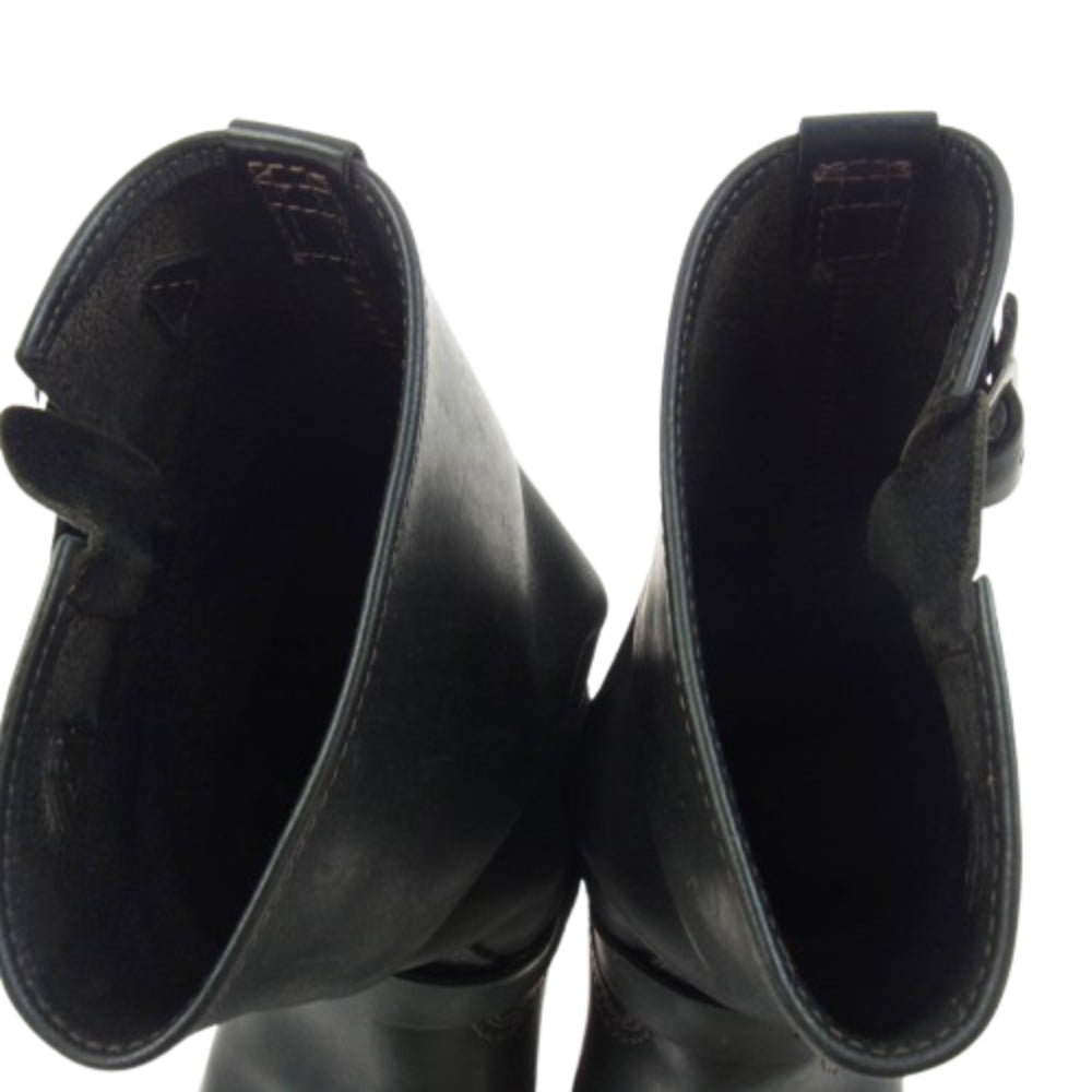 WESCO ウエスコ 7710 日本限定 ジャパンエディション BOSS ナローボス エンジニアブーツ ブラック系 8.5【中古】