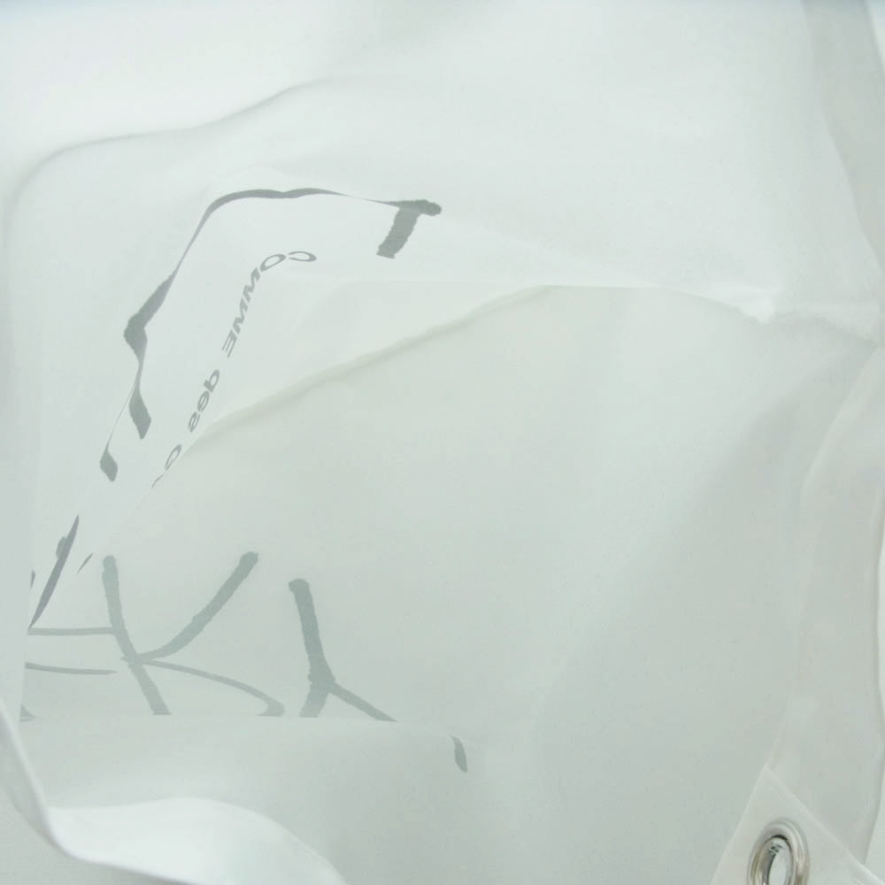 COMME des GARCONS コムデギャルソン 2024 MYSTERY ミステリー ロゴ トート バッグ ホワイト系【中古】