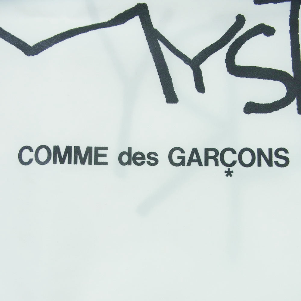 COMME des GARCONS コムデギャルソン 2024 MYSTERY ミステリー ロゴ トート バッグ ホワイト系【中古】