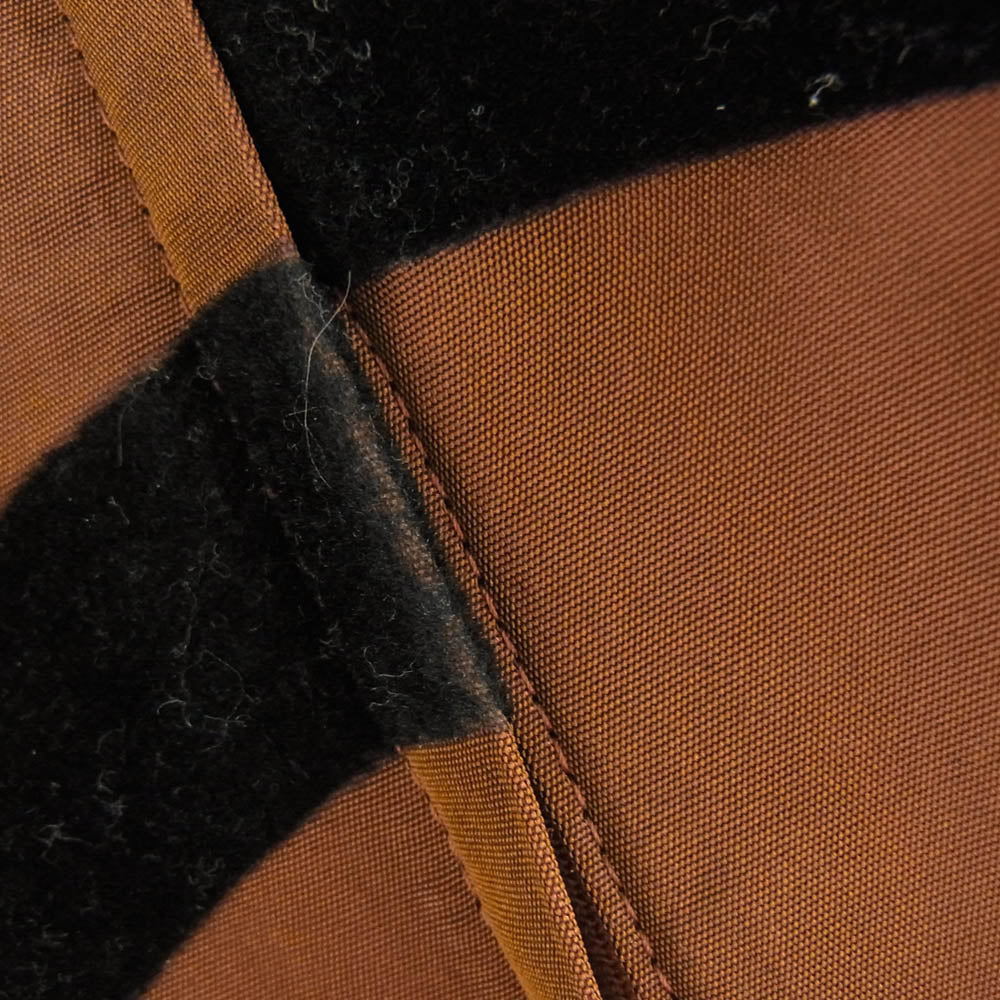 COMME des GARCONS コムデギャルソン 22SS GI-O015 フロッキー加工 ワイヤー フラワー 花柄 総柄 バルーン ワンピース ドレス ブラウン系 XS【中古】