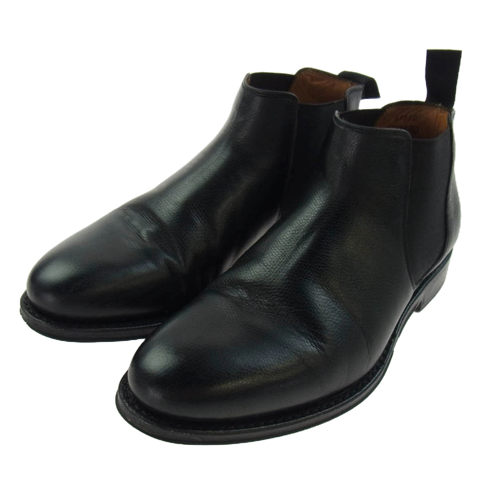 JALAN SRIWIJAYA ジャランスリウァヤ 3131-499-0552-0945 green label relaxing別注 グレインショート サイドゴア ブーツ EDWARD Last ブラック系 40【中古】