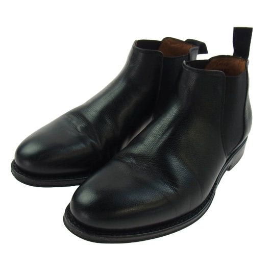 JALAN SRIWIJAYA ジャランスリウァヤ 3131-499-0552-0945 green label relaxing別注 グレインショート サイドゴア ブーツ EDWARD Last ブラック系 40【中古】