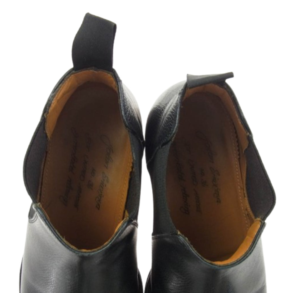 JALAN SRIWIJAYA ジャランスリウァヤ 3131-499-0552-0945 green label relaxing別注 グレインショート サイドゴア ブーツ EDWARD Last ブラック系 40【中古】