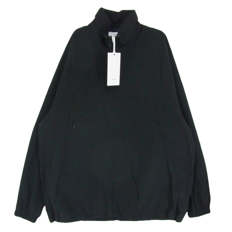 GRAPHPAPER グラフペーパー 23SS GM231-30025 Semi-Dull Poplin Stand Collar Blouson セミダルポプリン スタンド カラー ブルゾン ブラック系 2【中古】