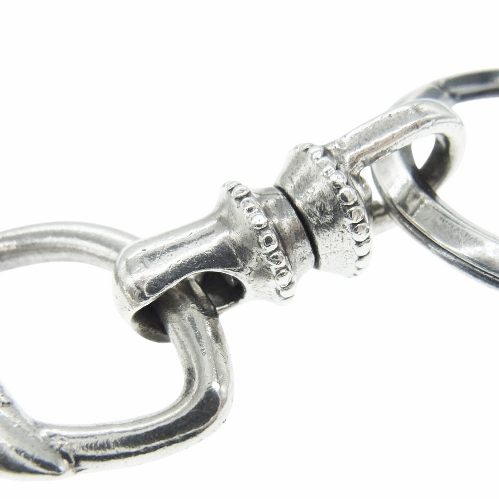 ケルトアンドコブラ キーチェーン 美品 HOOK ケルト＆コブラ シルバー 真鍮 HOOK フック ケルト＆コブラ マジカルデザイン キーチェーン