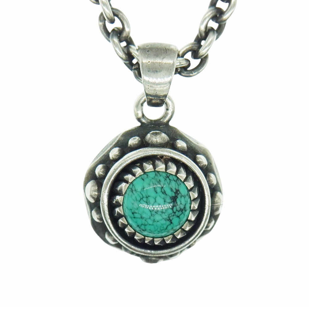 Celt&Cobra ケルト&コブラ Argent Gleam アージェントグリーム ターコイズ ネックレス シルバー系【中古】