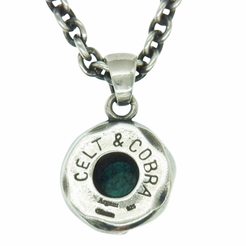 Celt&Cobra ケルト&コブラ Argent Gleam アージェントグリーム ターコイズ ネックレス シルバー系【中古】