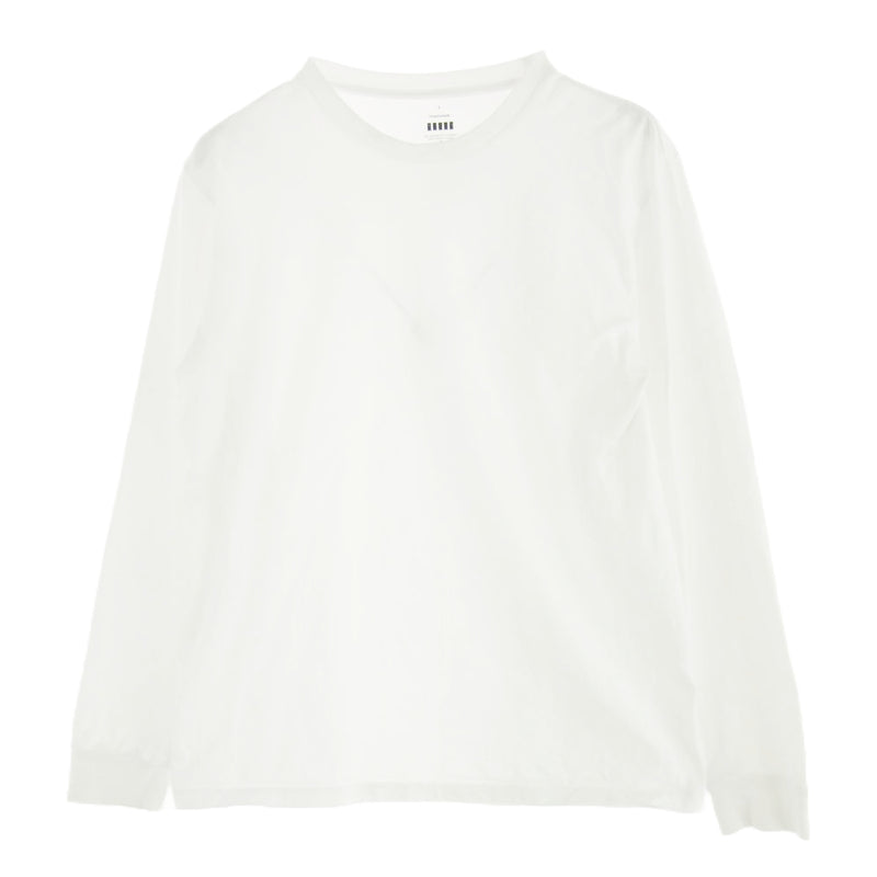 GRAPHPAPER グラフペーパー ロングスリーブ カットソー Tシャツ 長袖 ホワイト系 2【中古】