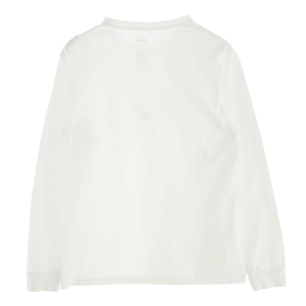 GRAPHPAPER グラフペーパー ロングスリーブ カットソー Tシャツ 長袖 ホワイト系 2【中古】