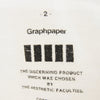GRAPHPAPER グラフペーパー ロングスリーブ カットソー Tシャツ 長袖 ホワイト系 2【中古】
