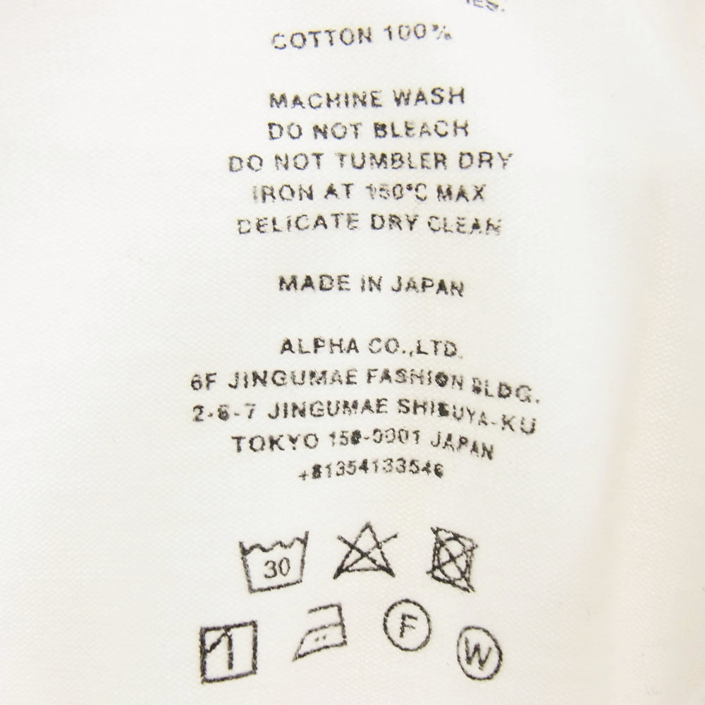 GRAPHPAPER グラフペーパー ロングスリーブ カットソー Tシャツ 長袖 ホワイト系 2【中古】