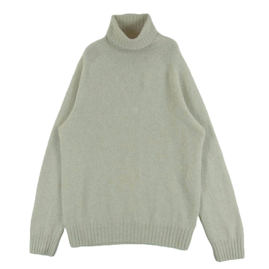 INVERALLAN インバーアラン 英国製 ウール タートルネック ニット セーター ベージュ系 42【中古】