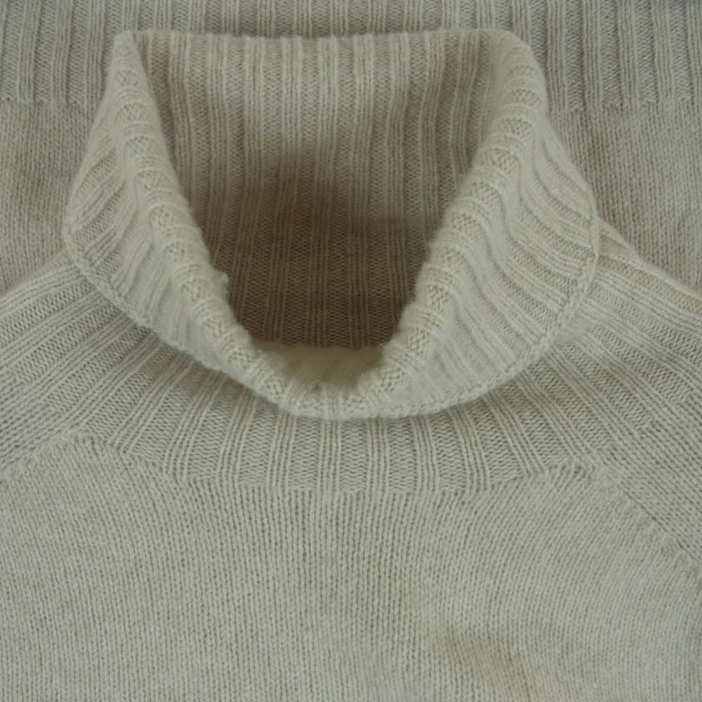 INVERALLAN インバーアラン 英国製 ウール タートルネック ニット セーター ベージュ系 42【中古】
