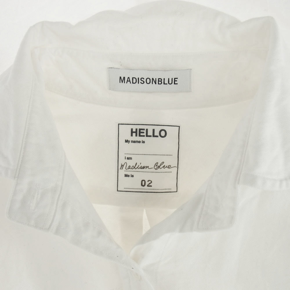 MADISON BLUE マディソンブルー MB999-5011 チェルシー シャツ オフホワイト系 M【中古】