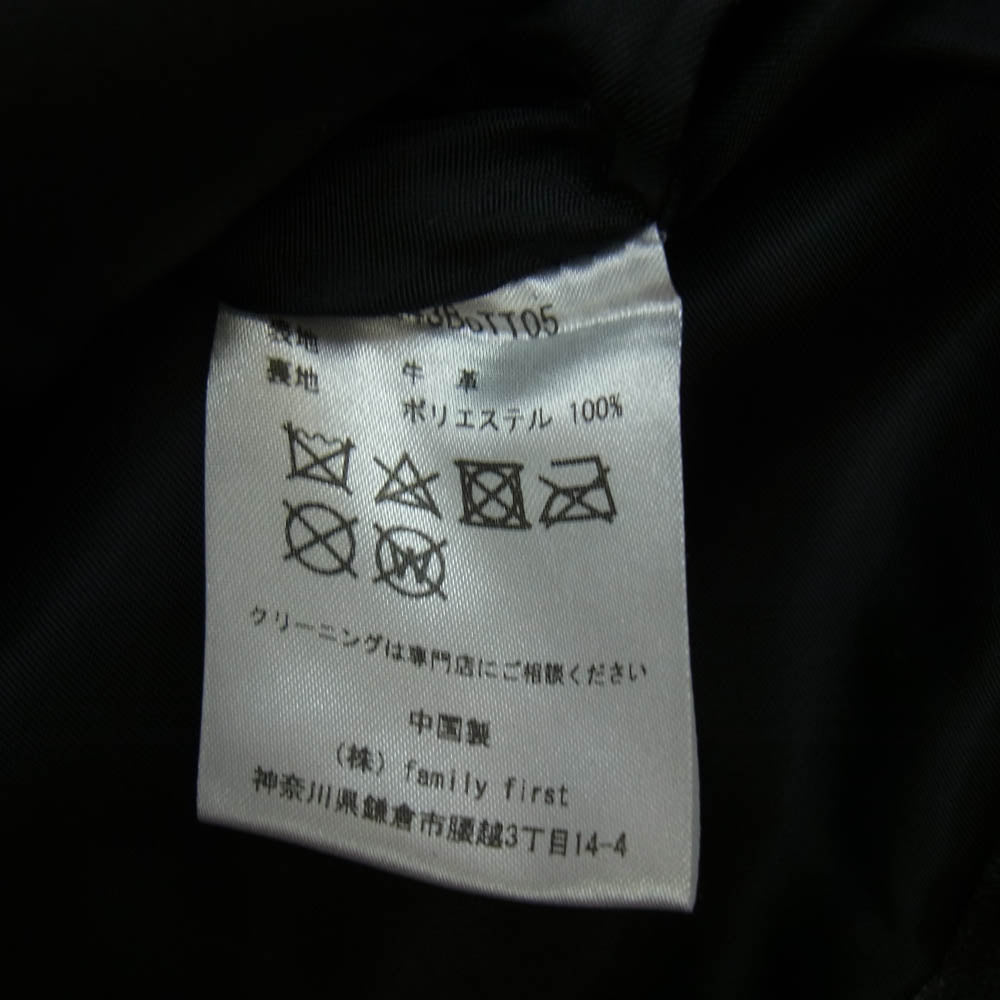 BOTT ボット 243BoTT05 Stitched Leather Jacket ステッチ レザー ジャケット ブラック系 M【中古】